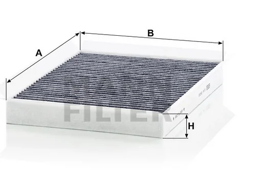 Mann-Filter - CUK 2622 - Cabin air filter (activated carbon)