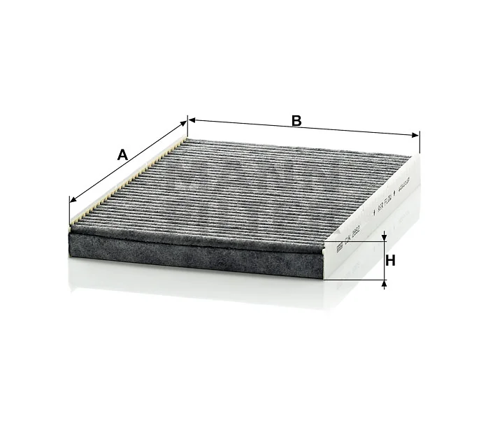 Mann-Filter - CUK 2862 - Cabin air filter (activated carbon)