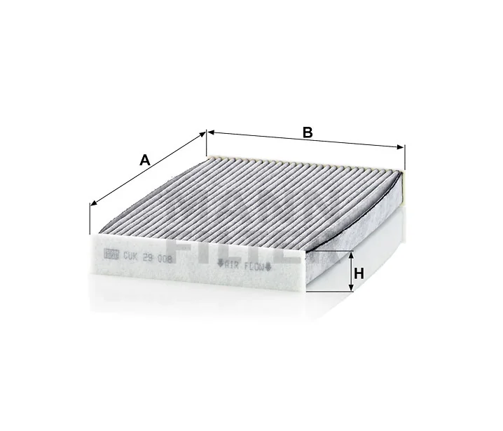 Mann-Filter - CUK 29 008 - Cabin air filter (activated carbon)