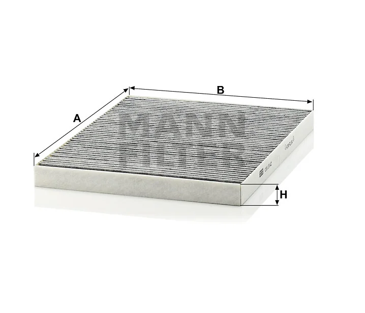 Mann-Filter - CUK 3142 - Cabin air filter (activated carbon)