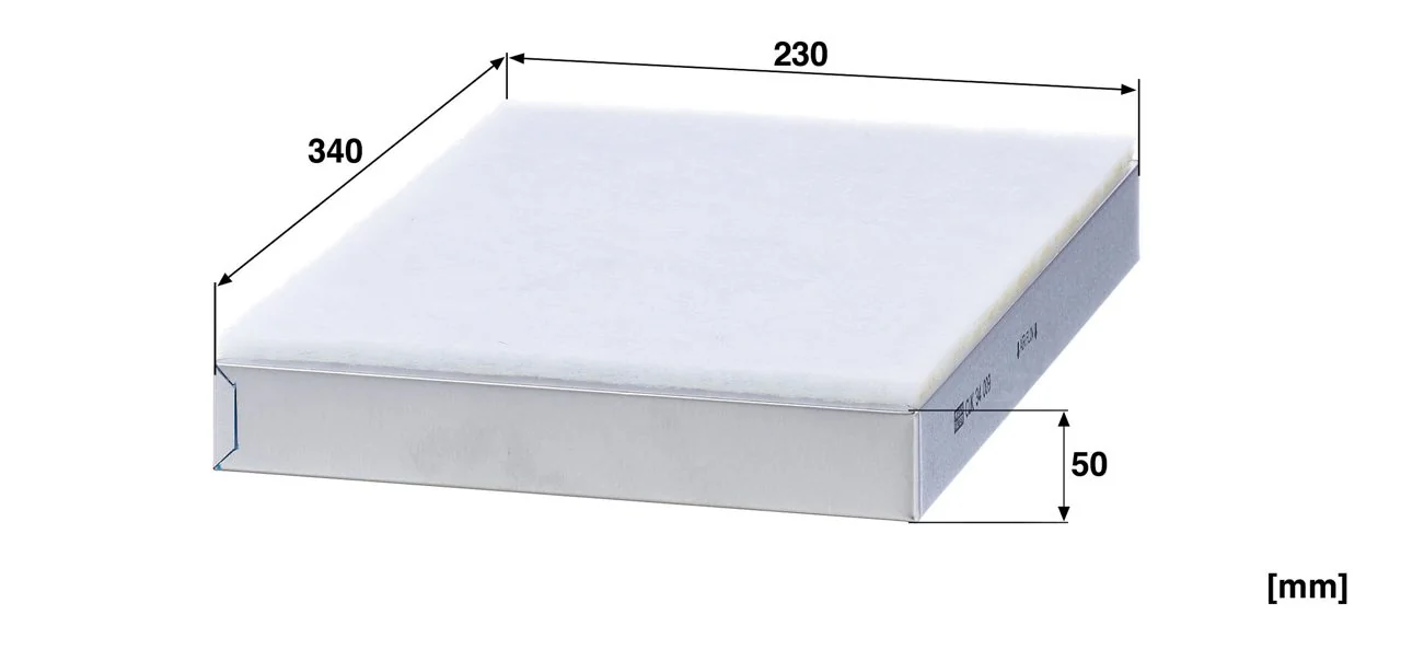 Mann-Filter - CUK 34 009 - Cabin air filter element