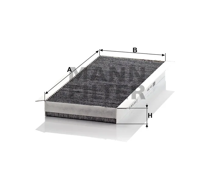 Mann-Filter - CUK 3554 - Cabin air filter (activated carbon)