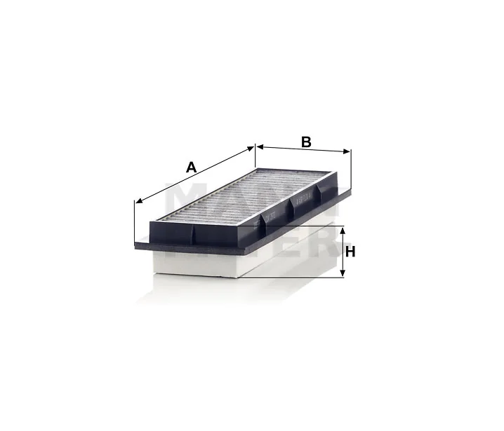 Mann-Filter - CUK 3970 - Cabin air filter (activated carbon)