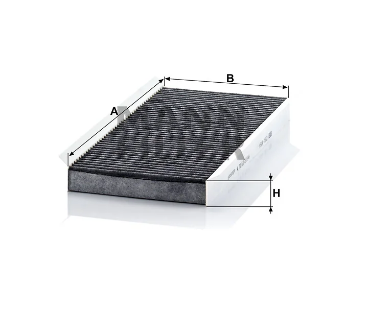 Mann-Filter - CUK 4054 - Cabin air filter (activated carbon)