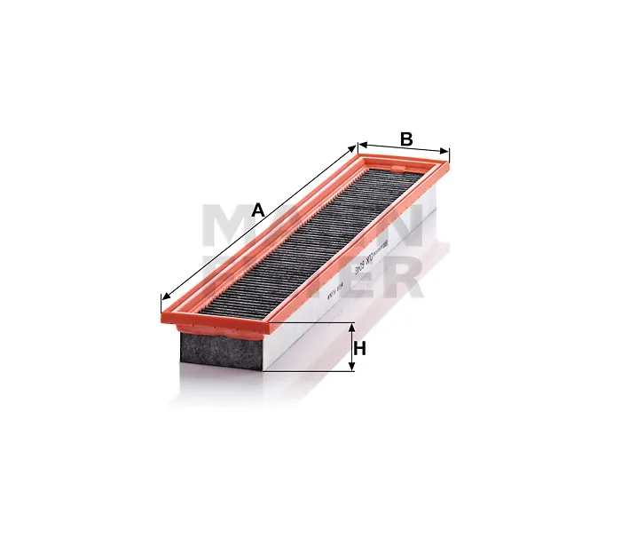 Mann-Filter - CUK 6046 - Cabin air filter (activated carbon)