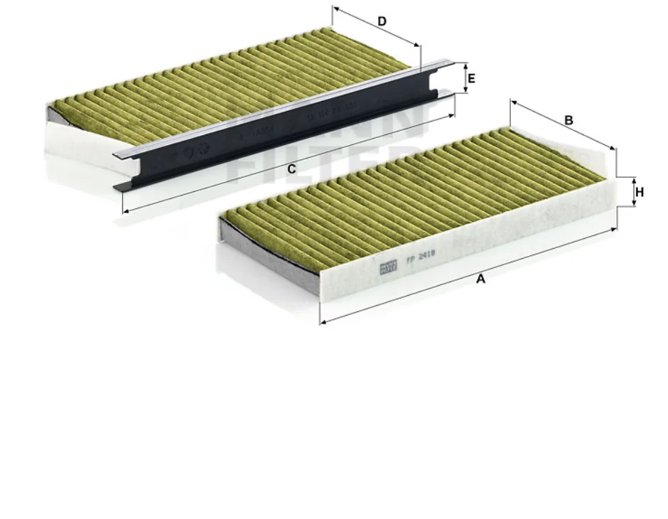 Mann-Filter - FP 2418-2 - Cabin air filter element (freciousplus)