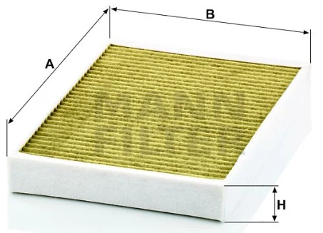 Mann-Filter - FP 2733 - Cabin air filter element (freciousplus)