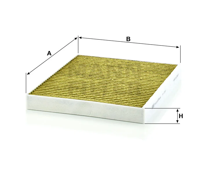 Mann-Filter - FP 2757 - Cabin air filter element (freciousplus)