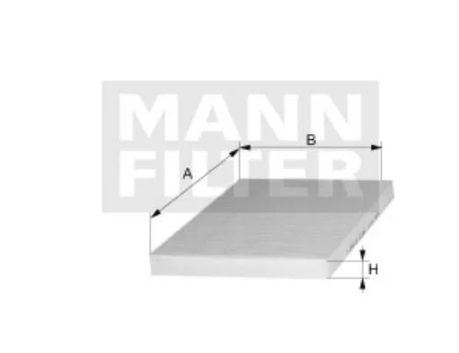 Mann-Filter - FP 36 006 - Cabin air filter element (freciousplus)