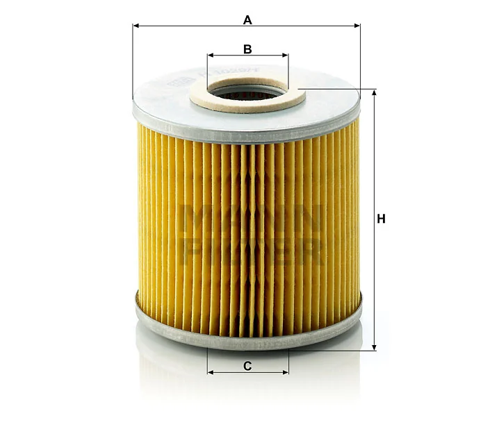 Mann-Filter - H 1029/1 n - Oil filter element