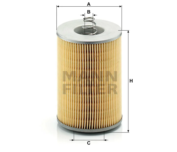 Mann-Filter - H 1275 x - Liquid filter