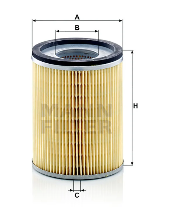 Mann-Filter - H 1366 x - Liquid filter element