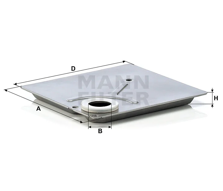 Mann-Filter - H 1615 x KIT - Liquid filter