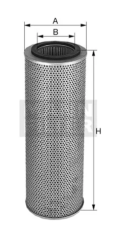 Mann-Filter - H 18 004 - Oil filter element