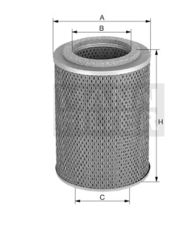 Mann-Filter - H 28 545/2 - Oil filter element