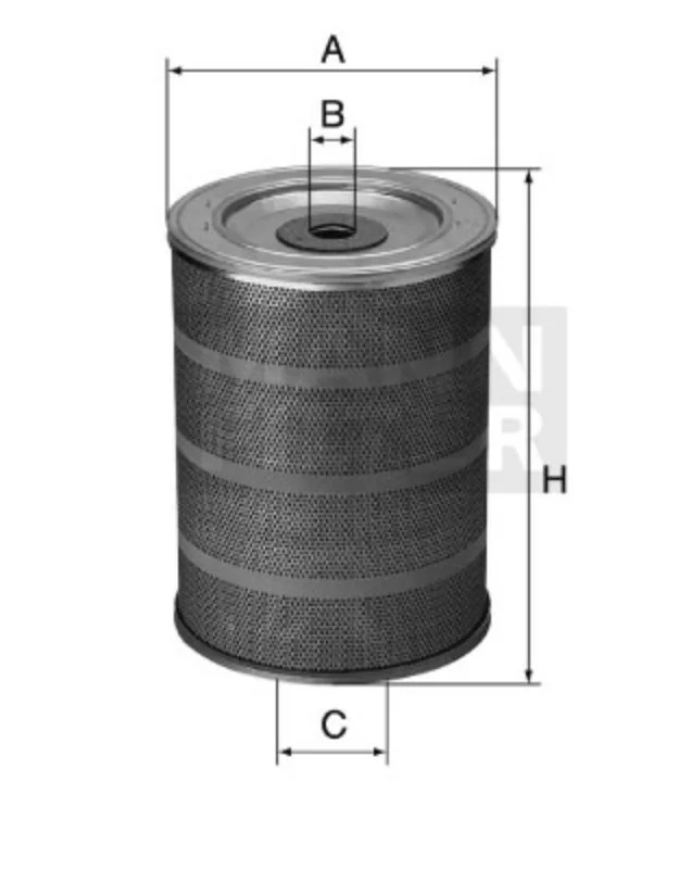 Mann-Filter - H 34 1070/15 - Liquid filter