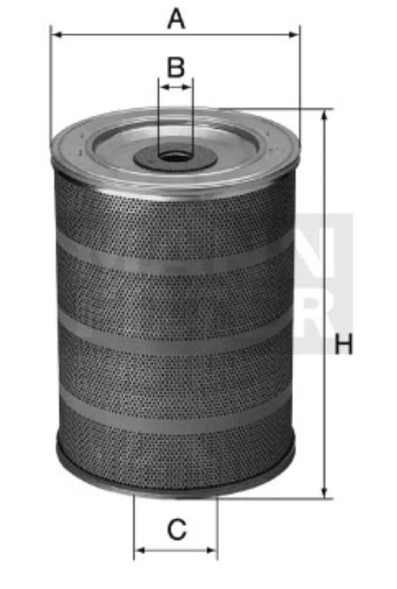 Mann-Filter - H 34 1480/15 - Oil filter element