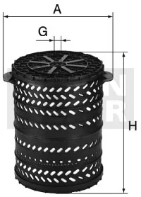 Mann-Filter - H 34 2090 KIT - Liquid filter