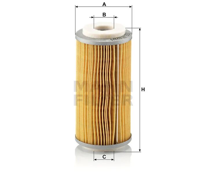 Mann-Filter - H 822/1 x - Liquid filter cartridge