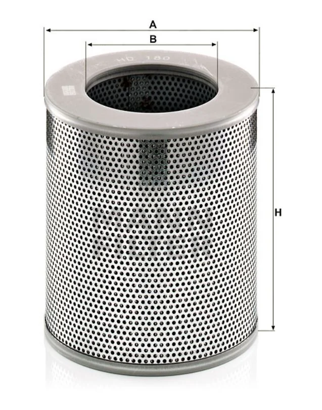 Mann-Filter - HD 180 - Hydraulic filter element