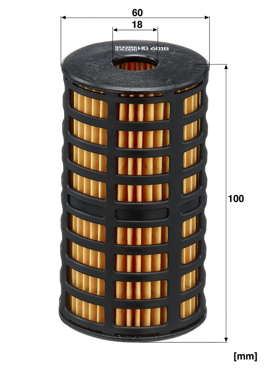 Mann-Filter - HD 6018 - Hydraulic filter element