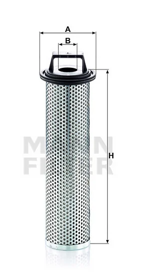 Mann-Filter - HD 7002 - Hydraulic filter element