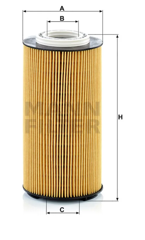 Mann-Filter - HU 12 009 z - Oil filter element (metal-free)