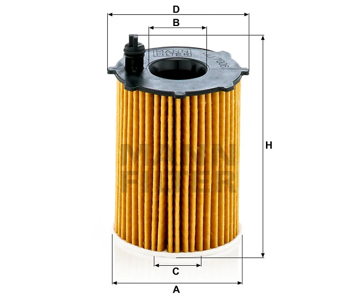 Mann-Filter - HU 7006 z - Oil filter element