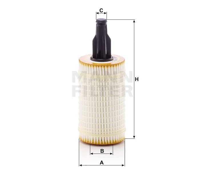 Mann-Filter - HU 7025 z - Oil filter element (metal-free)