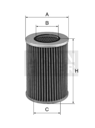 Mann-Filter - HU 7074 x - Oil filter (element)