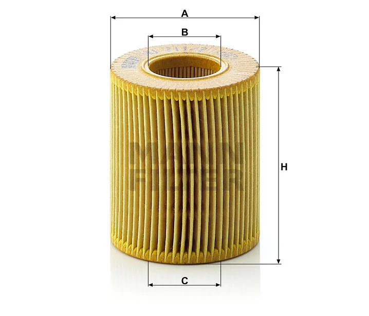 Mann-Filter - HU 711/2 x - Liquid filter