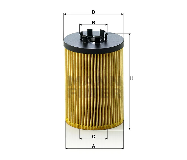 Mann-Filter - HU 715/5 x - Liquid filter