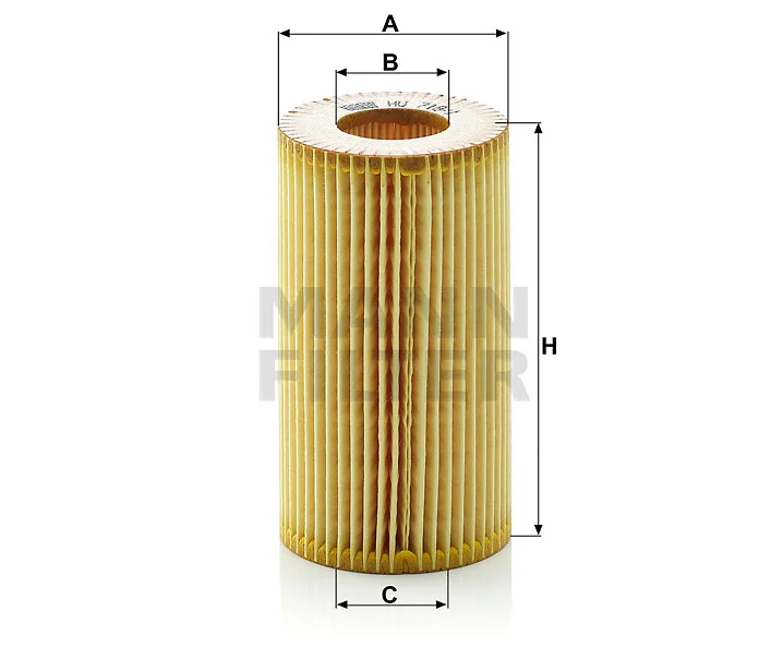 Mann-Filter - HU 718/1 y - Oil filter element (metal-free)