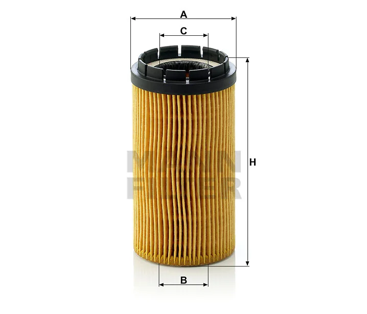 Mann-Filter - HU 718 x - Oil filter element (metal-free)