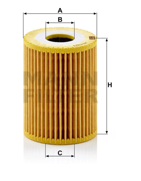 Mann-Filter - HU 719/3 x - Liquid filter