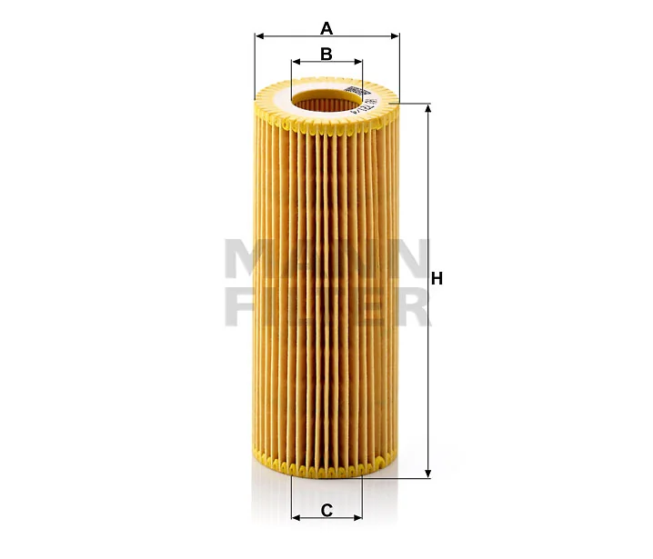 Mann-Filter - HU 721/4 x - Liquid filter