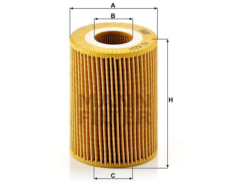 Mann-Filter - HU 820/1 y - Liquid filter