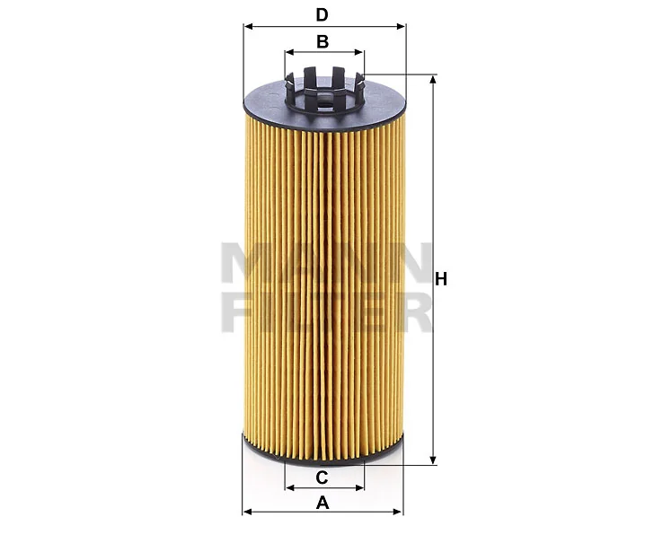 Mann-Filter - HU 9003 z - Metal-free oil filter element
