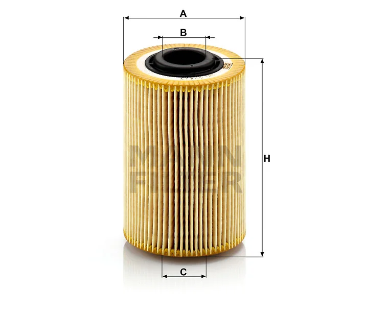 Mann-Filter - HU 924/2 x - Oil filter element (metal-free)