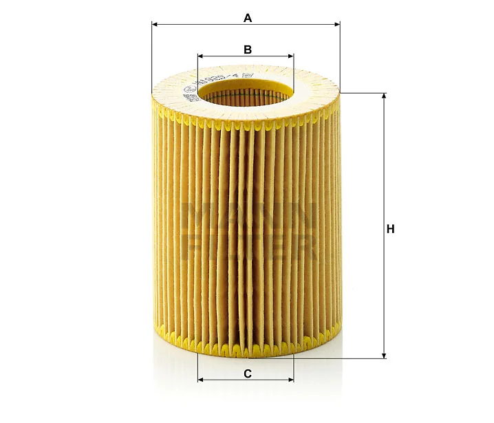Mann-Filter - HU 925/4 y - Liquid filter