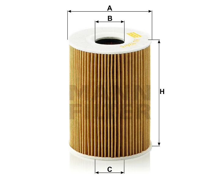 Mann-Filter - HU 926/5 z - Oil filter element (metal-free)