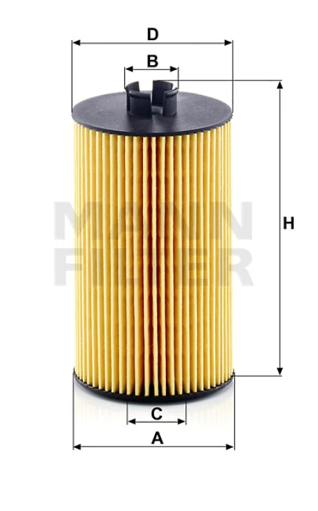 Mann-Filter - HU 931/6 x - Liquid filter