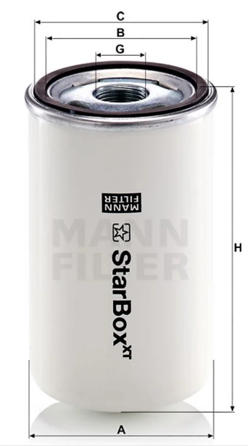 Mann-Filter - LB 719/50 - Air/oil separator spin-on