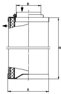 Mann-Filter - LE 10 004 - Air/oil separator element
