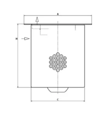 Mann-Filter - LE 13 009 x - Air/oil separator element 49 002 55 371