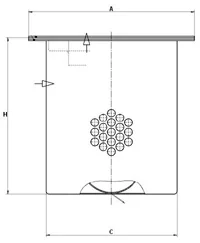 Mann-Filter - LE 22 003 x - Air/oil separator element (incl. gasket)