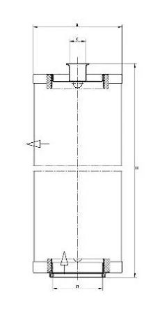 Mann-Filter - LE 7008 - Air/oil separator element
