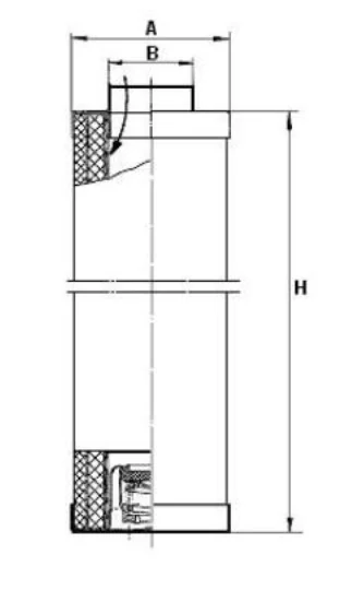 Mann-Filter - LE 9005 - Air/oil separator element