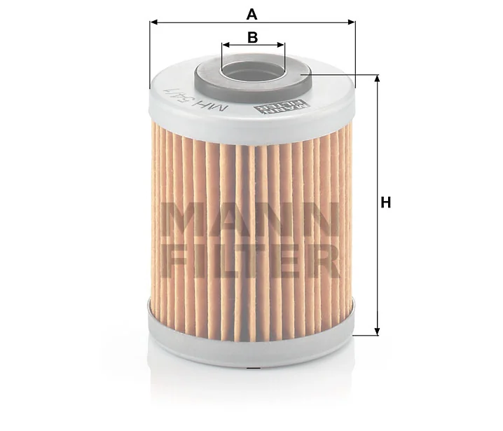 Mann-Filter - MH 54/1 - Oil filter element