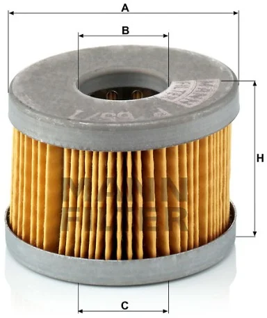 Mann-Filter - P 65/1 x - Fuel filter